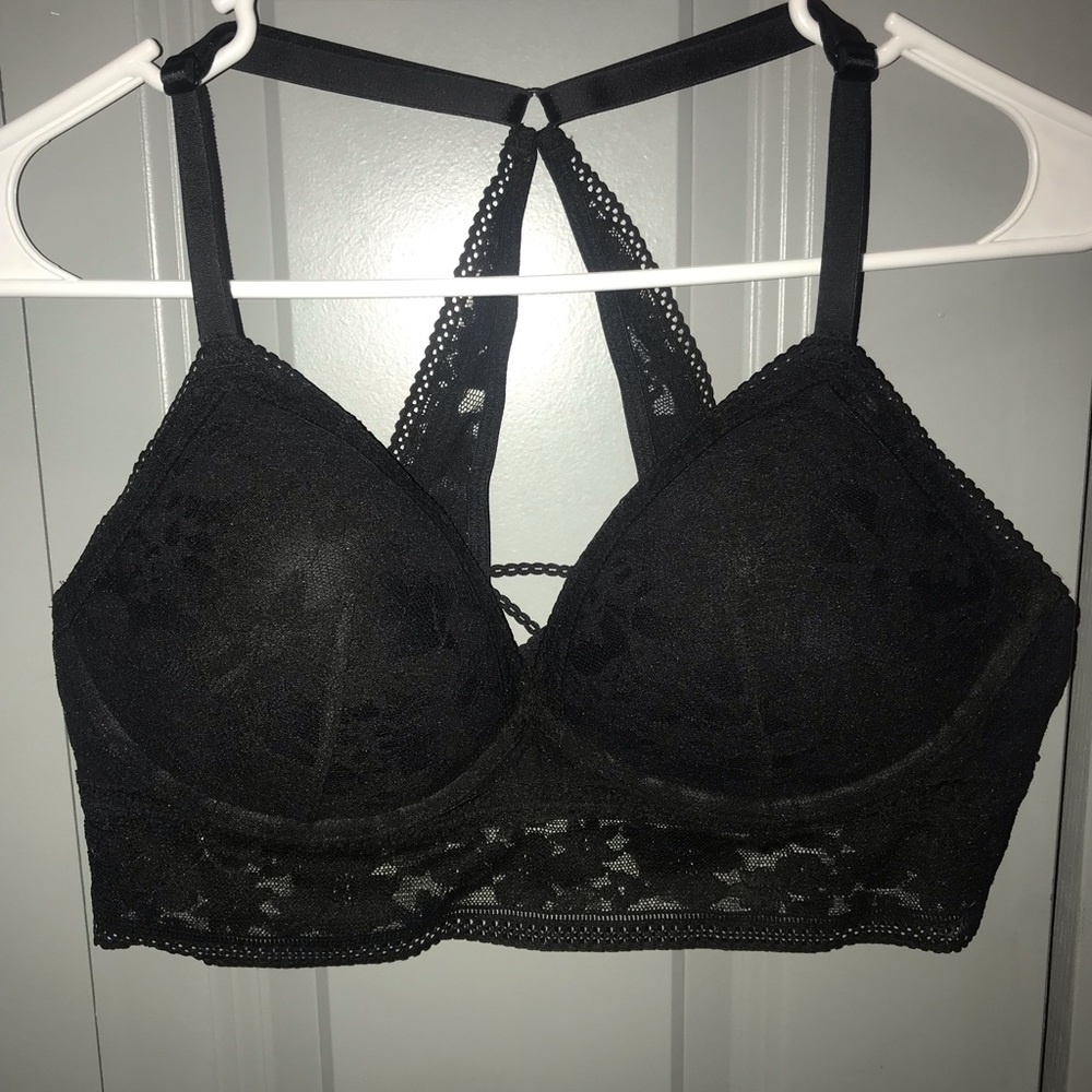 Victoria Secret Black Lined Bralette